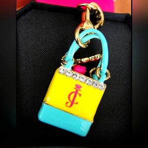 BEAUTIFUL JUICY COUTURE BEACH BAG CHARM